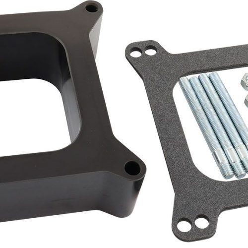 CARBURETTOR PHENOLIC 2″ OPEN  SPACER BLACK 4150 CARBY