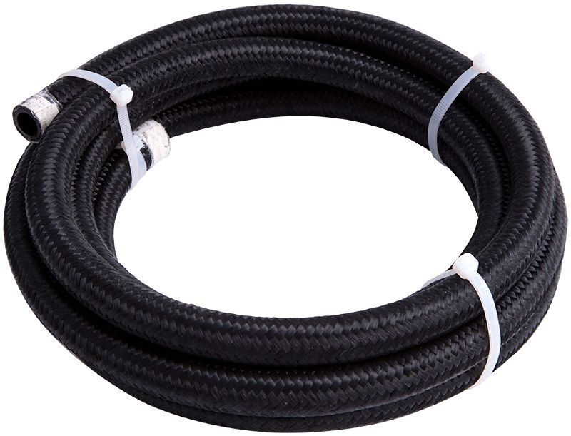 BLACK BRAID LIGHT WEIGHT -12AN4.5 METERS 17.4mm ID 24.6mm OD
