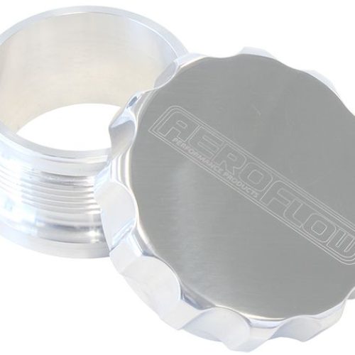 2″ ALUM WELD BUNG AND CAP     RAW WELD ON / POLISHED CAP