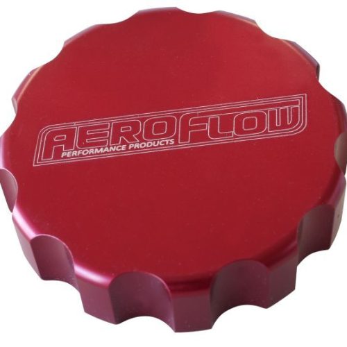 AEROFLOW RADIATOR CAP COVER   SMALL STYLE CAP RED