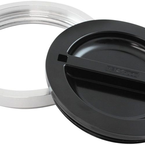 6″ WELD BUNG AND BLACK CAP    ALLOY ICE BOX FEMALE WELD-ON