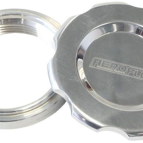 3″ WELD BUNG AND POLISHED CAP LOW PROFILE FEMALE WELD-ON