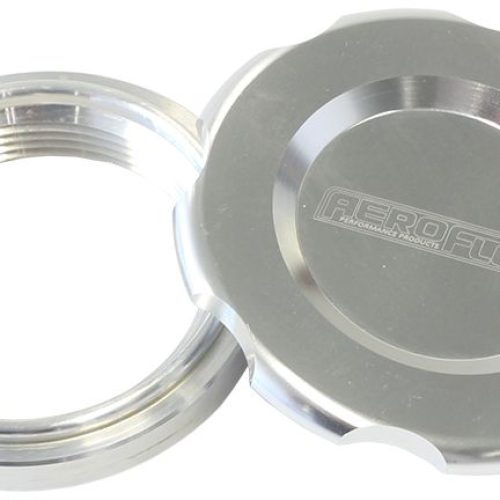 3″ WELD BUNG AND SILVER CAP LOW PROFILE FEMALE WELD-ON