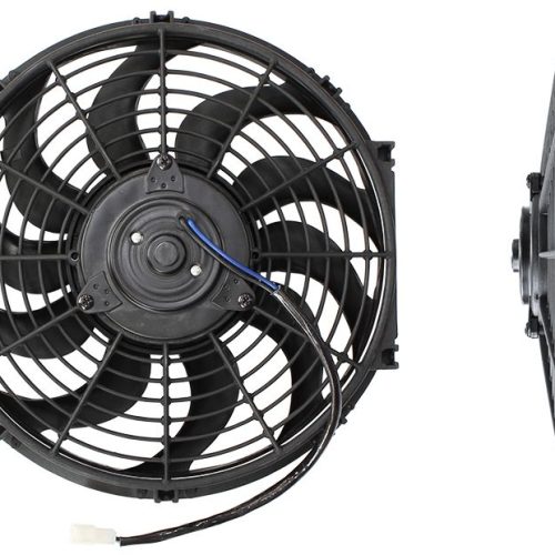12″ CURVED BLADE ELECTRIC FAN REVERSIBLE 1400CFM