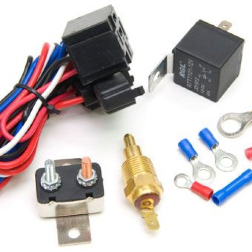 Fan Relay With Thermostat     On 185F Off at 170F