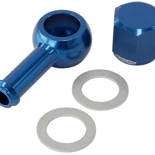 AEROFLOW / BOSCH FUEL PUMP    8mm / 5/16″BANJO & NUT KIT BLU