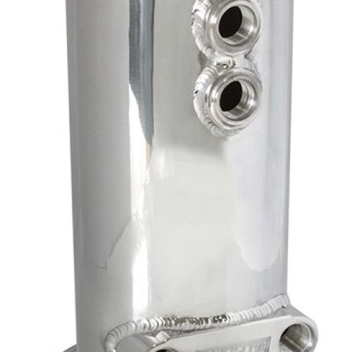 SURGE TANK 2.5L SPUN ALLOY DUAL FEED OPTION 4 X -8ORB