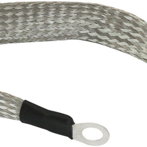 EARTH STRAP 300mm LONG GROUND ALTERNATOR 5/16″ 3/8″ EYELET
