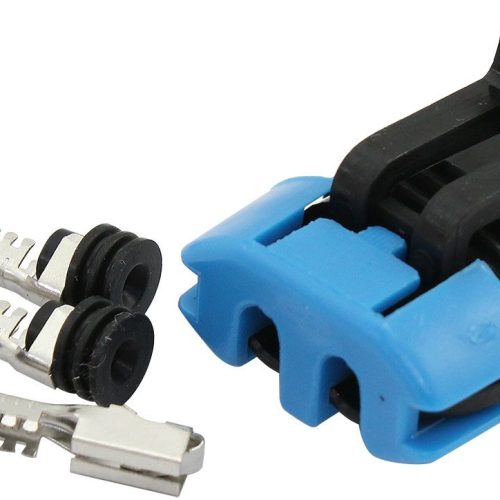 DELPHI 40mm FUEL PUMP PLUG &  PINS FEMALE WALBRO 525 450