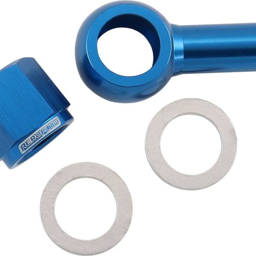 AEROFLOW / BOSCH FUEL PUMP    10mm 3/8″ BANJO & NUT KIT BLUE