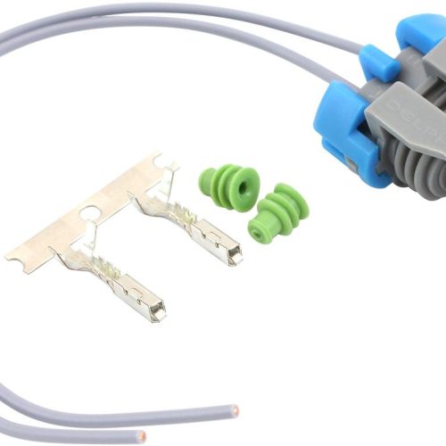 GM GREY MULTI PURPOSE 2 PIN   PIGTAIL PLUG PINS AC DELCO