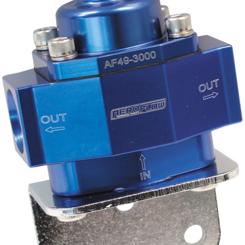 BLUE STYLE REG 4.5-9 PSI ADJUSBILLET 1In 2 Out -8 ORB PORTS