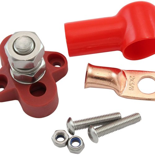 SINGLE POST M10 ELECTRICAL REDDISTRIBUTION BLOCK POS STUD