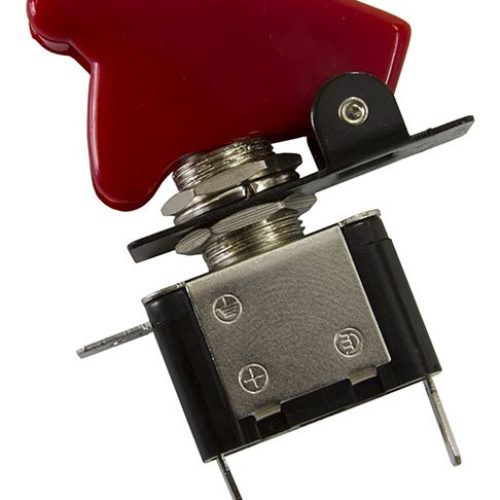 RED LED MISSILE SWITCH        LED ACTIVATED WHEN ON