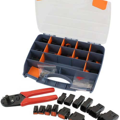 WEATHERTIGHT DTM CONNECTOR KITDEUTSCH DTM STYLE BLACK