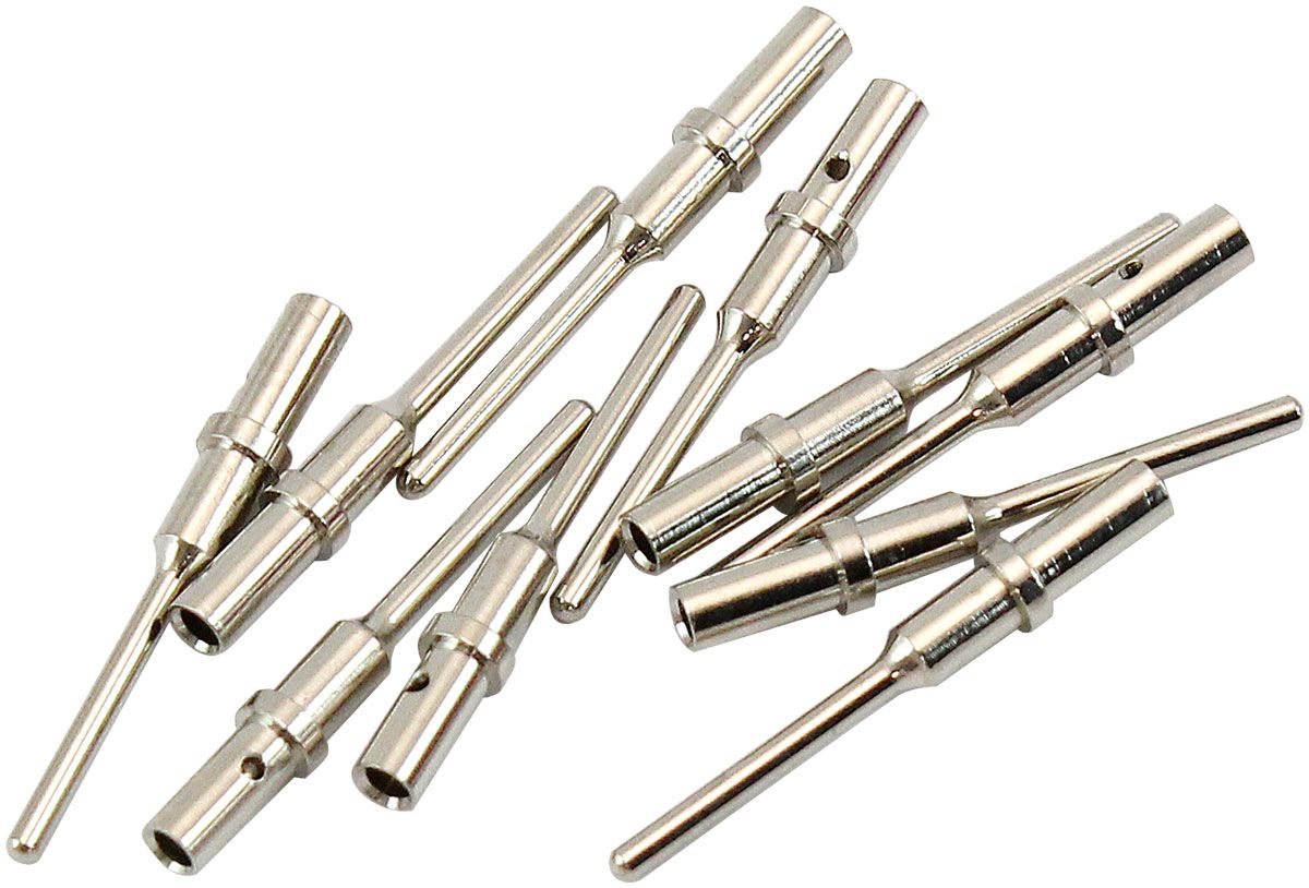 WEATHERTIGHT DTM MALE PINS PACK OF 10 DEUTSCH STYLE 20AWG