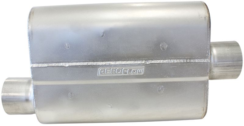 3" OFFSET / CENTER MUFFLER 13" LENGTH,10" WIDTH,4-1/4" H