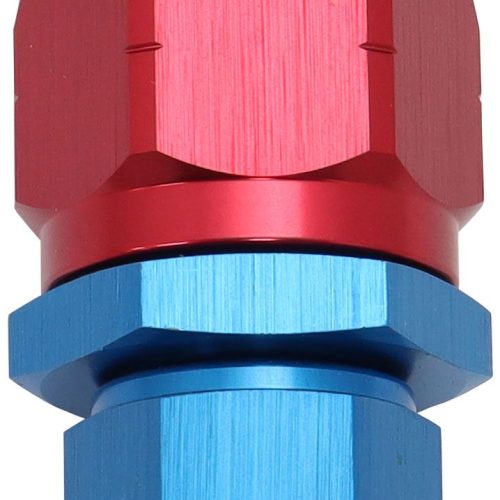 STEPPED STRAIGHT END -8 HOSE  TO -6AN EXPANDER HOSE END BLUE