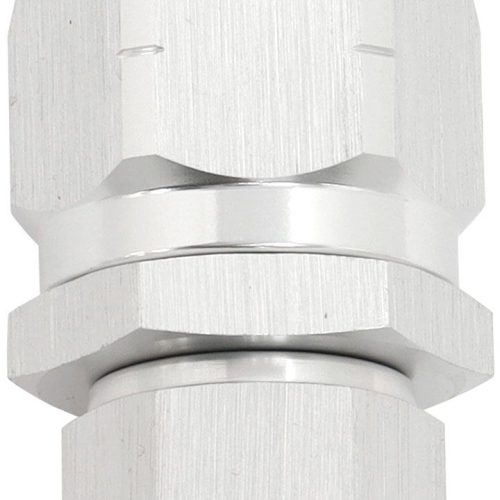 STEPPED STRAIGHT END -8 HOSE  TO -6AN EXPANDER HOSE END SILV