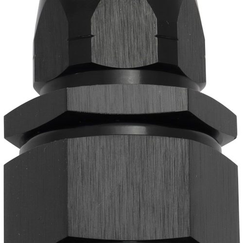 STEPPED STRAIGHT END -12 HOSE TO -16AN REDUCER HOSE END BLAC