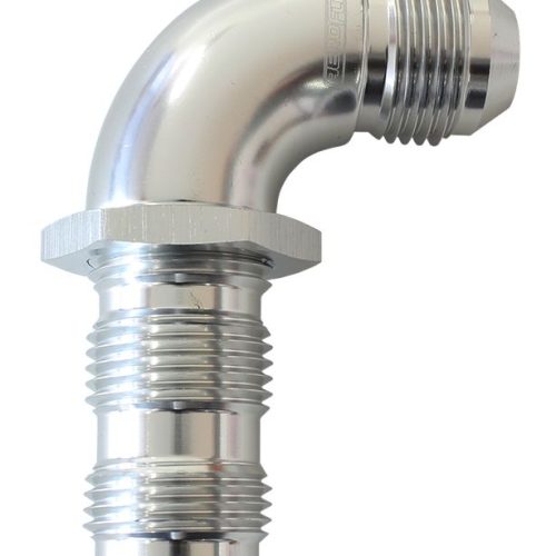 90 DEG BULKHEAD -4AN FULL FLOWSILVER NO RESTRICTION NUT SEPE