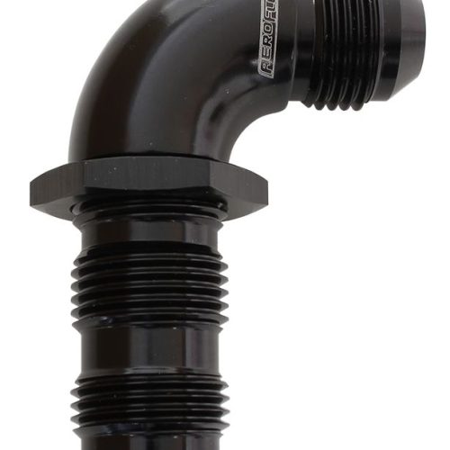 90 DEG BULKHEAD -16AN FUL FLOWBLACK NO RESTRICTION NUT SEPER