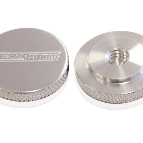 AIR CLEANER NUT 1/4″ POLISHED FEMALE THREAD 1/4″ UNC