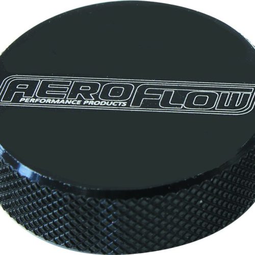 TALL AIR CLEAN NUT 1/4″ BLACK FEMALE THREAD 1/4″ UNC