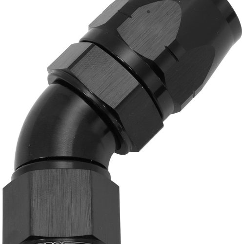 STEPPED 45 DEG HOSEEND -12 HOSTO -10AN EXPANDER HOSE END BLA