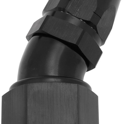 ALLOY 30 DEG HOSE END -12 HOSETO -16AN REDUCER HOSE END BLAC