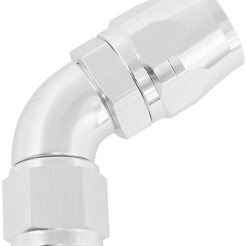 ALLOY 60 DEG HOSE END -12 HOSETO -10 EXPANDER HOSE END SILVE
