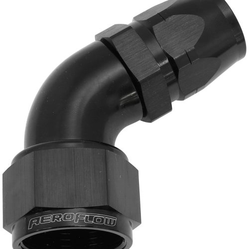 ALLOY 60 DEG HOSE END -12 HOSETO -16 REDUCER HOSE END BLACK