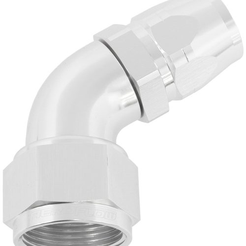 ALLOY 60 DEG HOSE END -12 HOSETO -16 REDUCER HOSE END SILVER