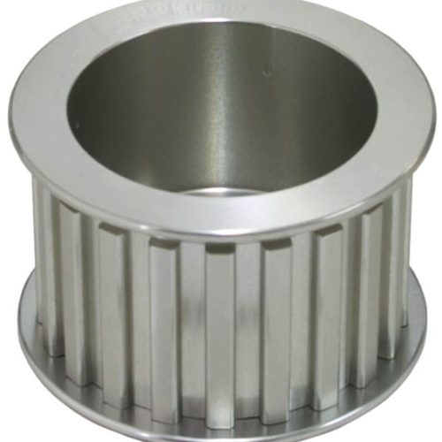 ALTERNATOR GILMER DRIVE PULLEYONLY- ANODISED SILVER