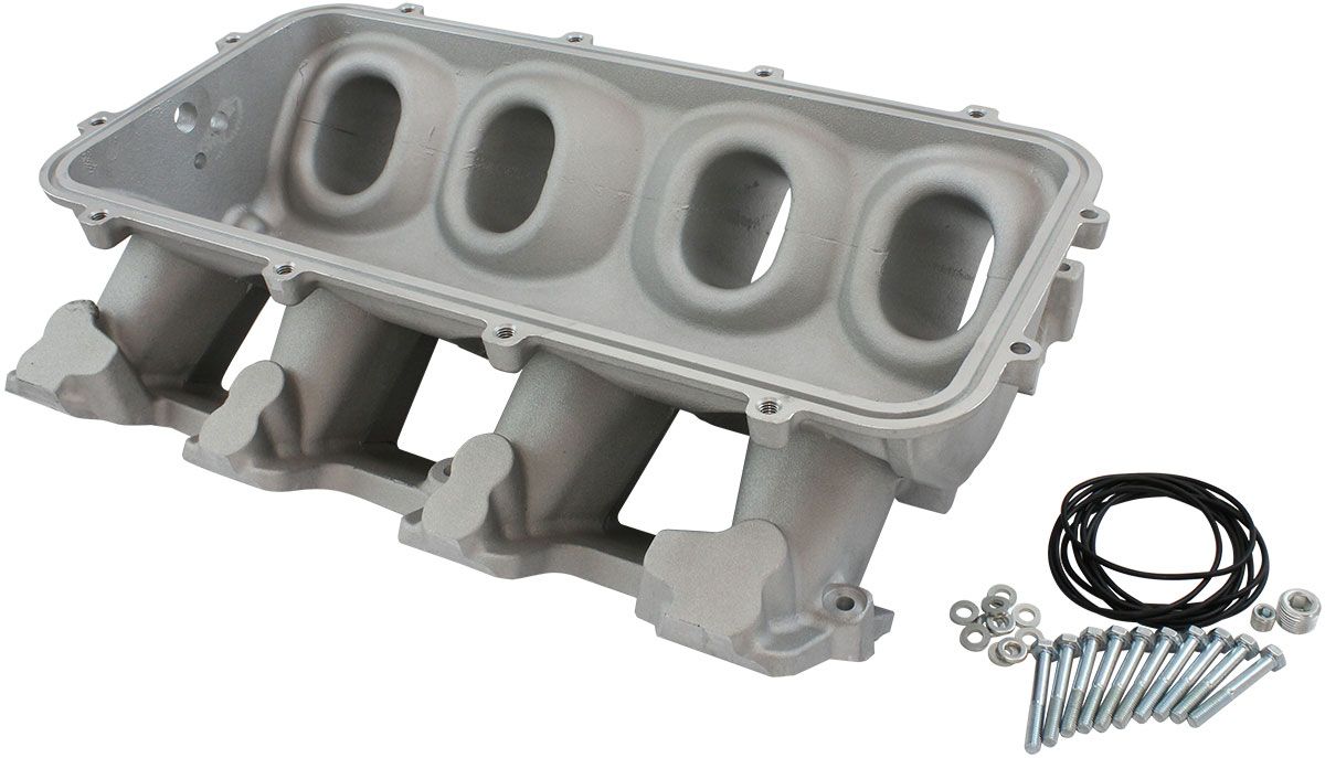 LOW RISE NON EFI GM LS BASE MODULAR INTAKE MANI RECTANGLE