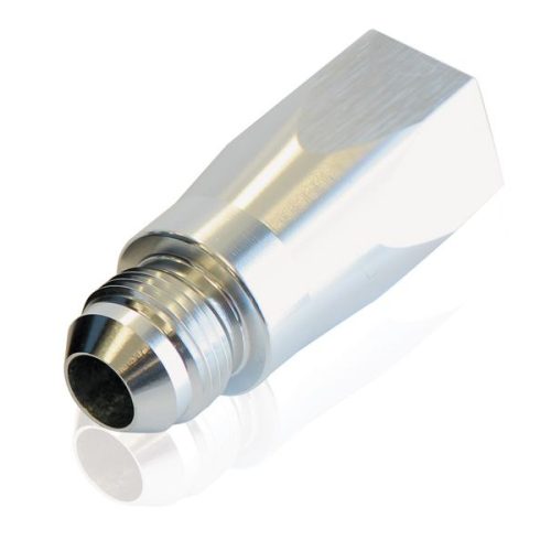 CHECK VALVE INLINE -8AN       SILVER Female to Male -8AN