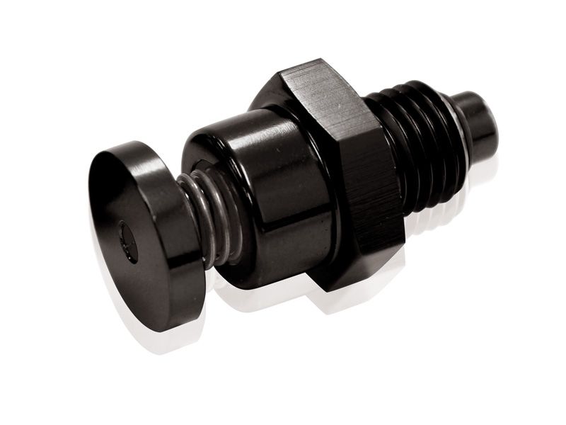 BLOWER PRESSURE RELIEF VALVE BLACK 1/8" THREAD