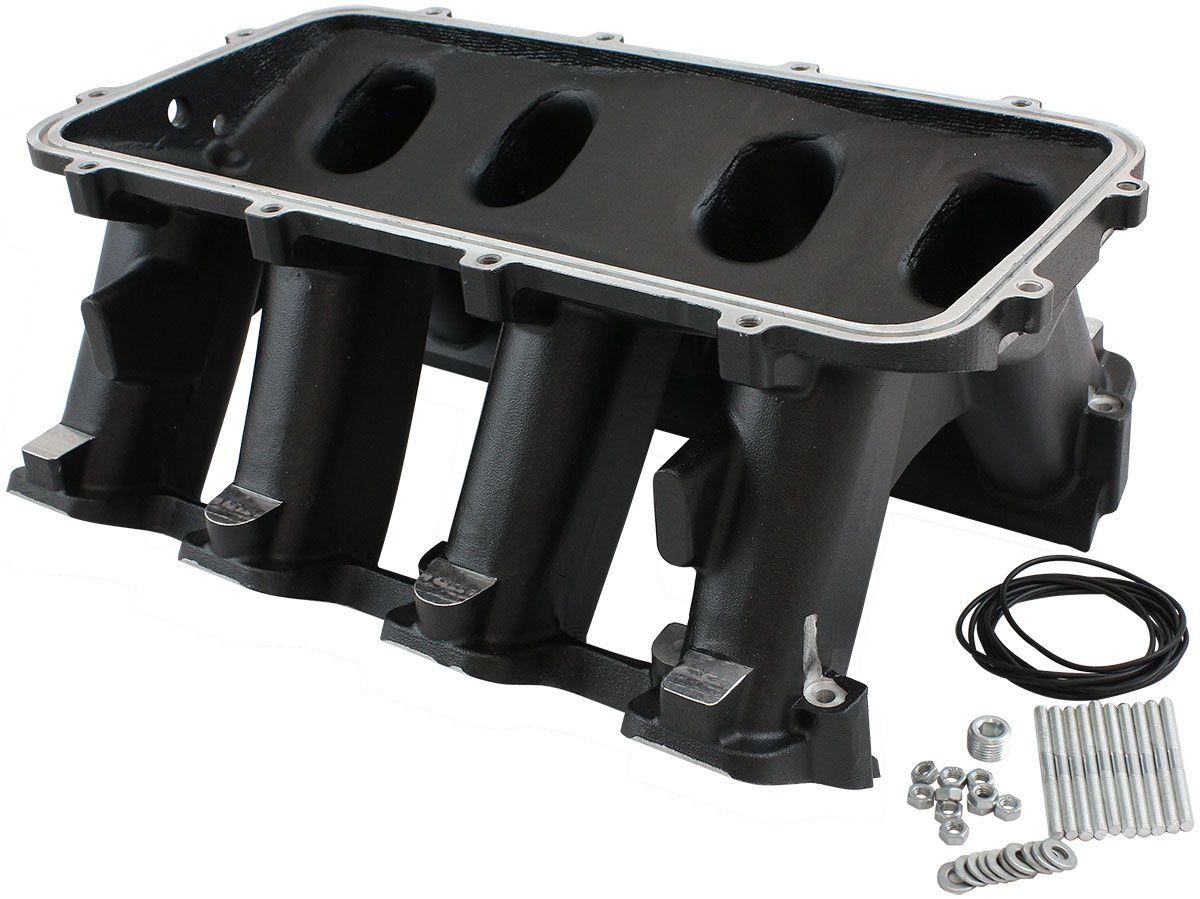 HI RISE NON EFI GM LS BASE MODULAR INTAKE MANI RECTANGLE