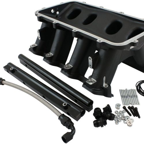 HI RISE EFI GM LS BASE INTAKE MODULAR MANIFOLD RECTANGLE