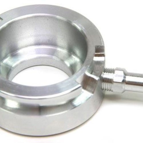 BILLET RADIATOR NECK WELD ON  RAW FINISH SMALL CAP 32MM ID