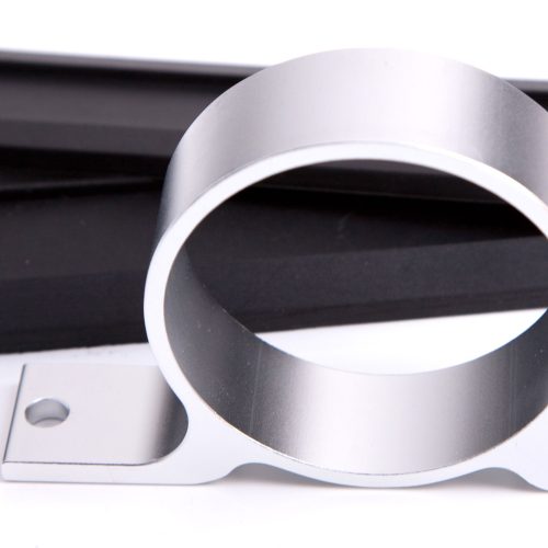 BILLET FUEL PUMP BRACKET BOSCHSILVER SINGLE SUITS ALL BOSCH