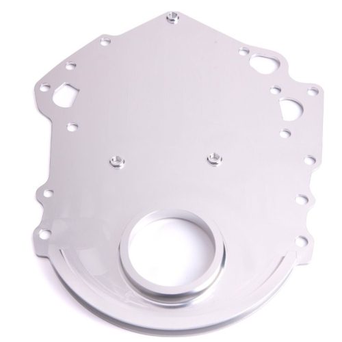 BILLET TIMING COVER 302 351C  SILVER