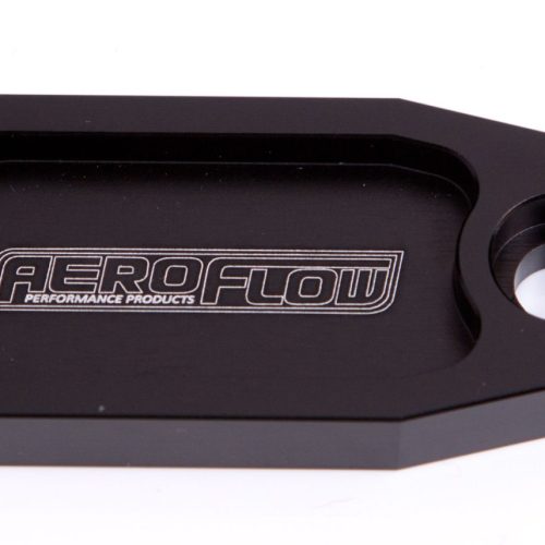 BILLET FUEL PUMP BLOCK OFF    BLACK SUIT 302 351C