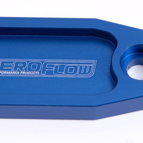 BILLET FUEL PUMP BLOCK OFF    BLUE SUIT 302 351C