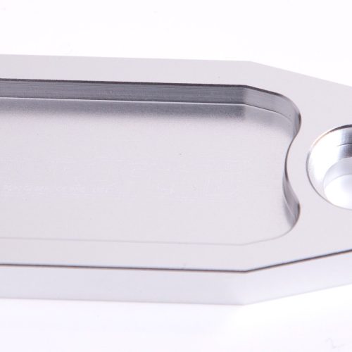 BILLET FUEL PUMP BLOCK OFF    SILVER SUIT 302 351C