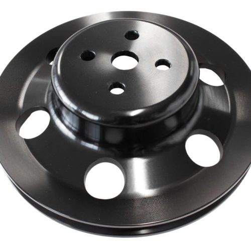 BILLET WATER PUMP V PULLEY BLACK SUIT 302 351C FORD