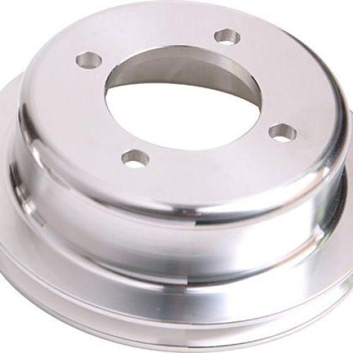 BILLET CRANK V PULLEY 4 BOLT POLISHED SUIT 302 351C FORD