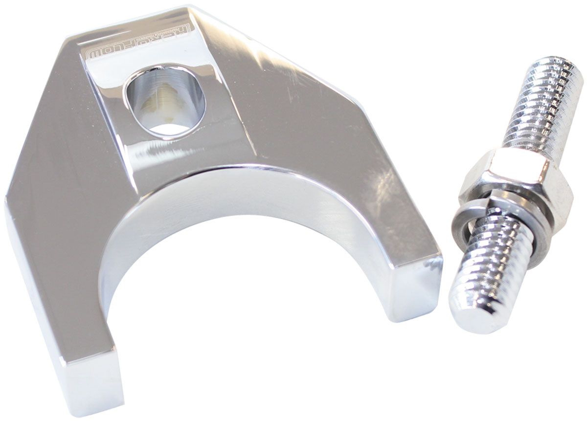 BILLET DISTRIBUTOR HOLD DOWN CHROME BRACKET SUITS ALL CHEV