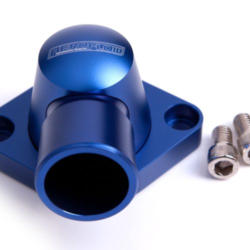 BILLET THERMOSTAT HOUSING     SBC BBC HOLDEN BLUE SWIVEL