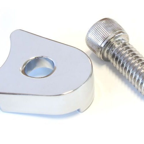 BILLET DISTRIBUTOR HOLD DOWN CHROME CLAMP WINDSOR & 351C